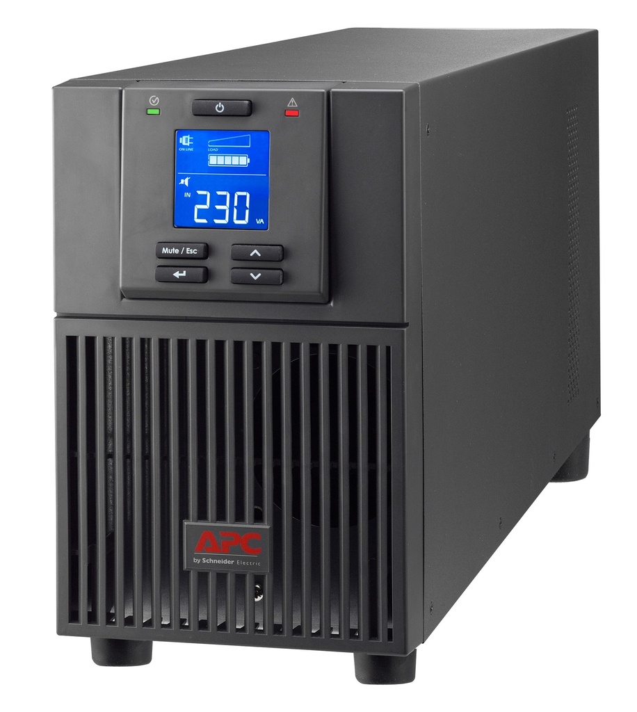 [731304339243] 731304339243 APC Easy UPS 2000VA/1600W Online UPS, Tower Form Factor, 230V/10A Input, 4x IEC C13 Outlets, Lead Acid Battery