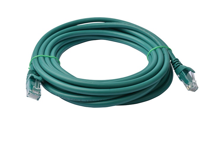 [9341756013199] 9341756013199 8Ware CAT6A Cable 5m - Green Color RJ45 Ethernet Network LAN UTP Patch Cord Snagless