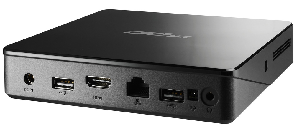 [887993601526] 887993601526 Shuttle NS02AV2 Mini PC 0.5L System-Rockchip RK3368, 2GB RAM, 16GB eMMC, LAN, 4xUSB, WIFI+BT, VESA, HDMI, Android 8.1, Free Digital Signage Software