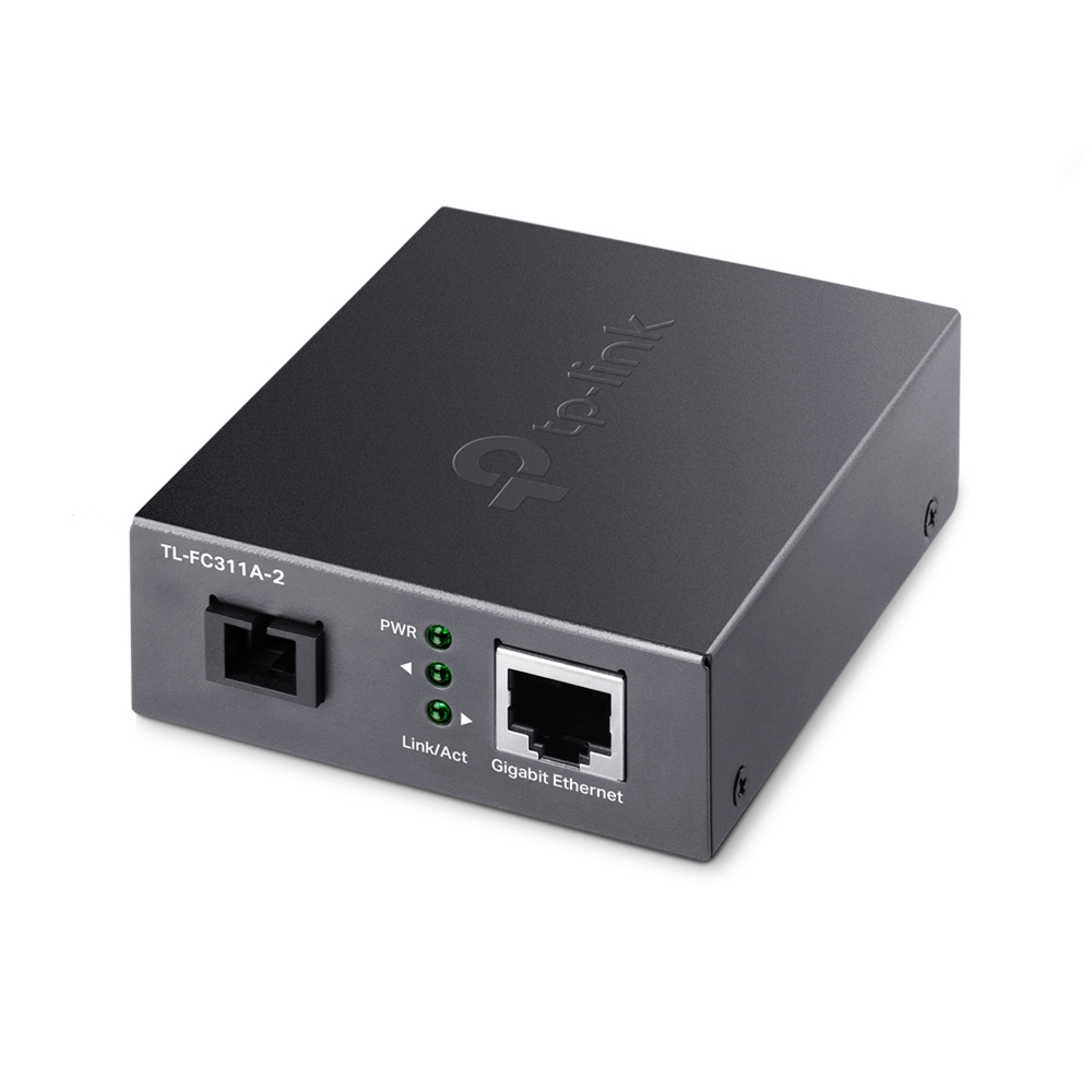 [6935364072896] 6935364072896 TP-Link TL-FC311A-2 Gigabit WDM Media Converter - IEEE 802.3u 1550nm 2KM (Compatible with TL-FC311B-2)