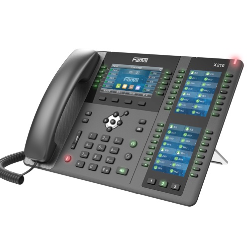[IPF-X210] IPF-X210 Fanvil X210 Enterprise IP Phone - 4.3" (Video) Colour Screen, 20 Lines, 106 x DSS Buttons, Dual Gigabit NIC, Bluetooth, *SBC Ready