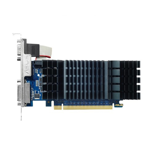 [4716659990390] 4716659990390 ASUS nVidia GeForce GT730-SL-2GD5-BRK 2GB GDDR5 Low Profile Graphics Card with Bracket For Silent HTPC Build (With I/O Port Brackets)