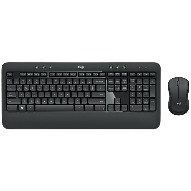 [97855137302] 97855137302 Logitech MK540 Advanced Wireless Keyboard  Mouse Combo -  USB Receiver, 10 Meter Wireless Connection, Plug and Play, Contoured Mouse 920-008682