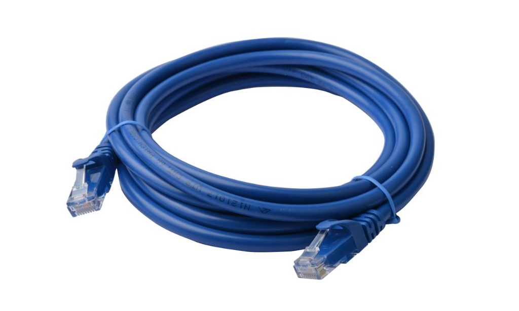 [9341756015131] 9341756015131 8Ware CAT6A Cable 30m - Blue Color RJ45 Ethernet Network LAN UTP Patch Cord Snagless