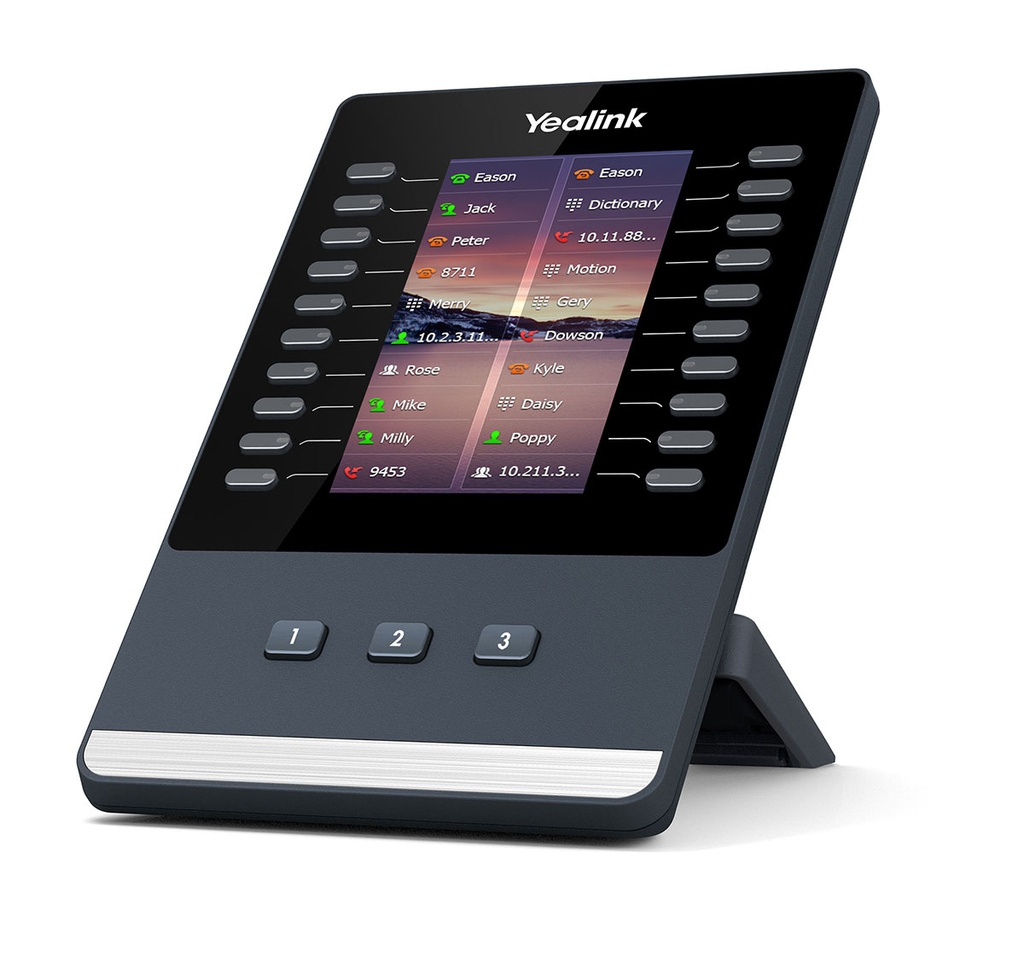 [6938818304345] 6938818304345 Yealink EXP43 Color Expansion Module for Yealink T43U/T46U/T48U IP phones, Large 4.3-Inch Color-Screen LCD, Color Expansion Module, High Expansibility