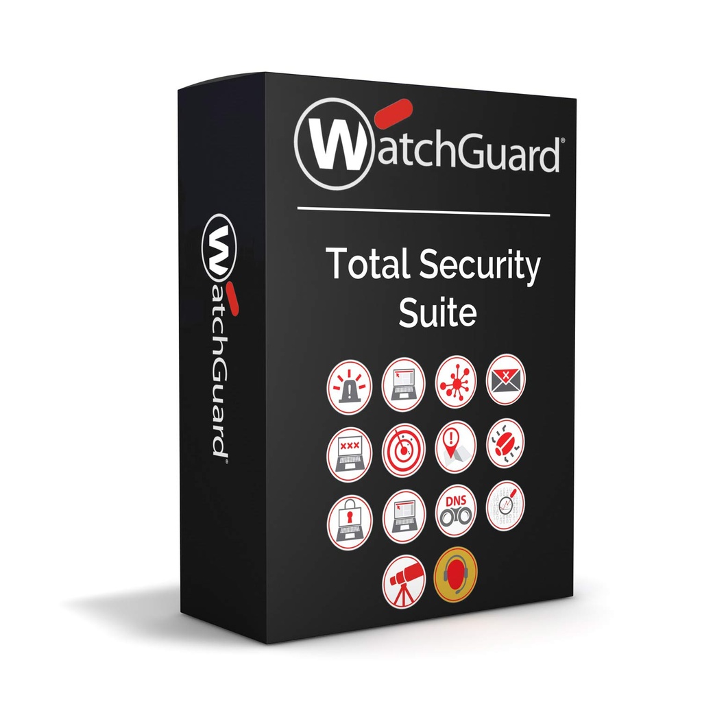 [654522-86876-3] 654522-86876-3 WatchGuard Total Security Suite Renewal/Upgrade 1-yr for Firebox M390