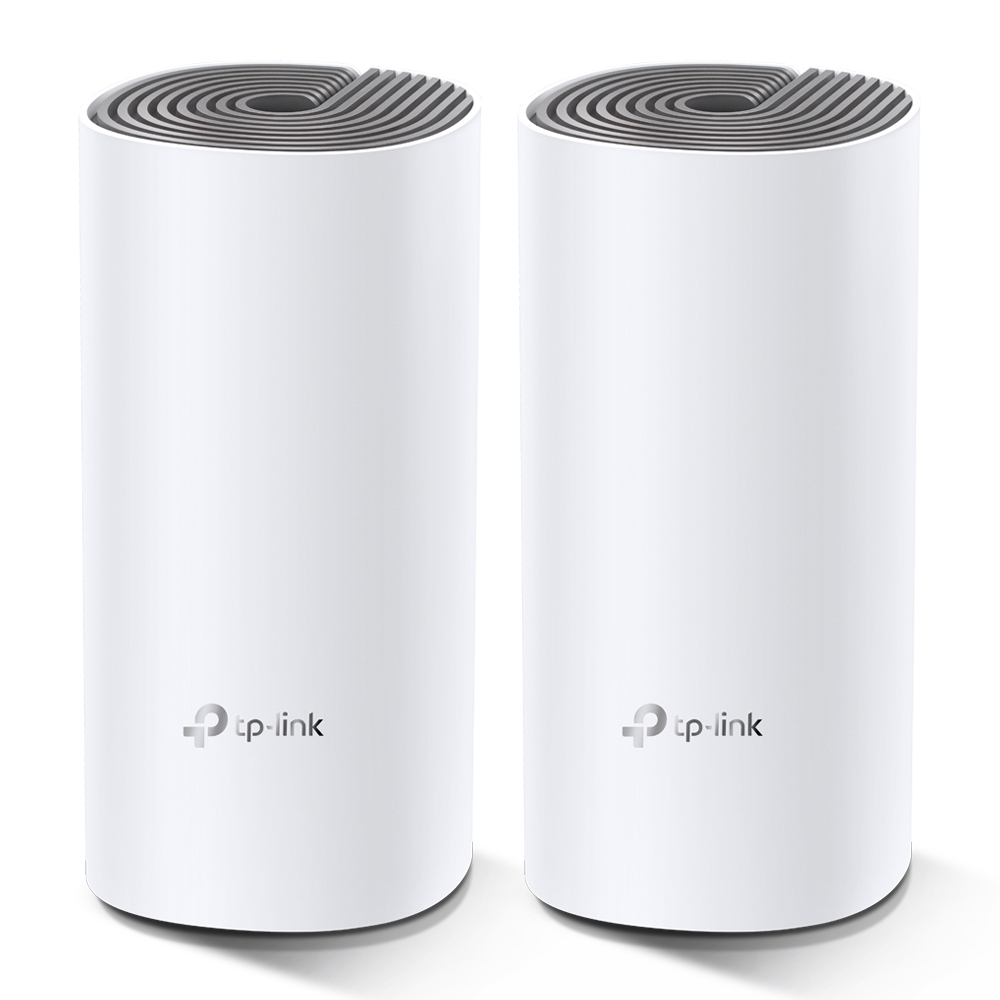 [6935364085278] 6935364085278 TP-Link Deco E4(2-pack) AC1200 Whole Home Mesh WiFi System~ 260sqm. Over 100 Devices Parental Controls
