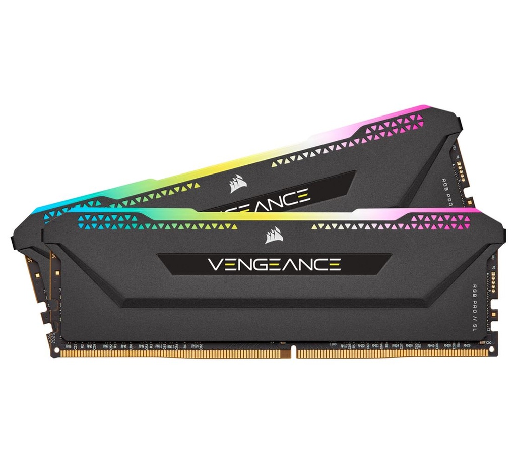[840006632139] 840006632139 Corsair Vengeance RGB PRO SL 32GB (2x16GB) DDR4 3600Mhz C18  Black Heatspreader for AMD Desktop Gaming Memory