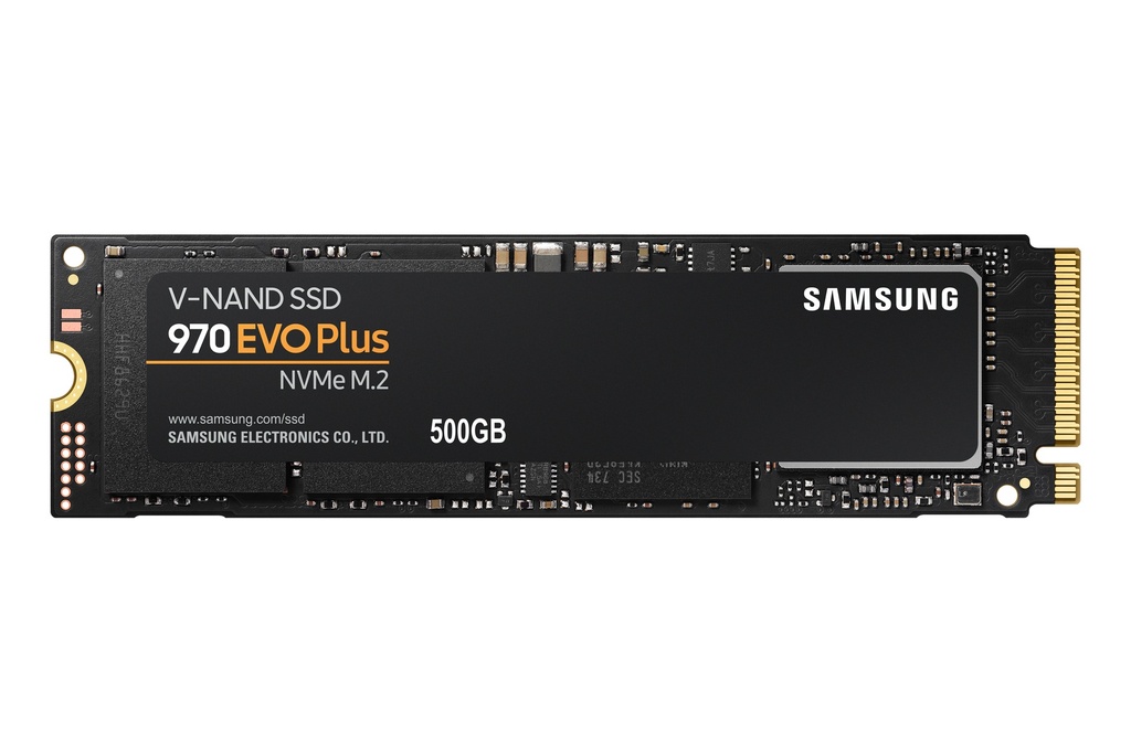 [8801643628116] 8801643628116 Samsung 970 EVO Plus 500GB PCIe NVMe SSD MLC 3500MB/s 3200MB/s 480K/550K IOPS 300TBW 5yrs wty