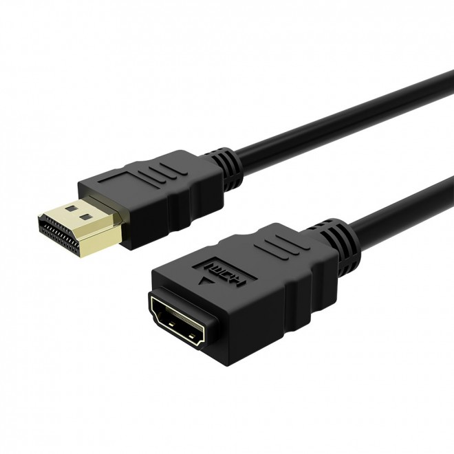 [9350414000952] 9350414000952 (LS) Simplecom CAH305 0.5M High Speed HDMI Extension Cable UltraHD M/F (1.6ft)
