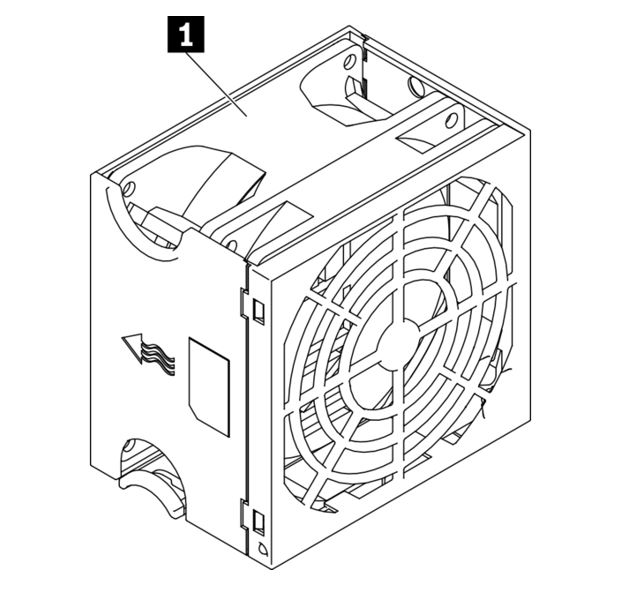 SVL-4M27A60831-D LENOVO ThinkSystem ST650 V2 Standard Fan Kit