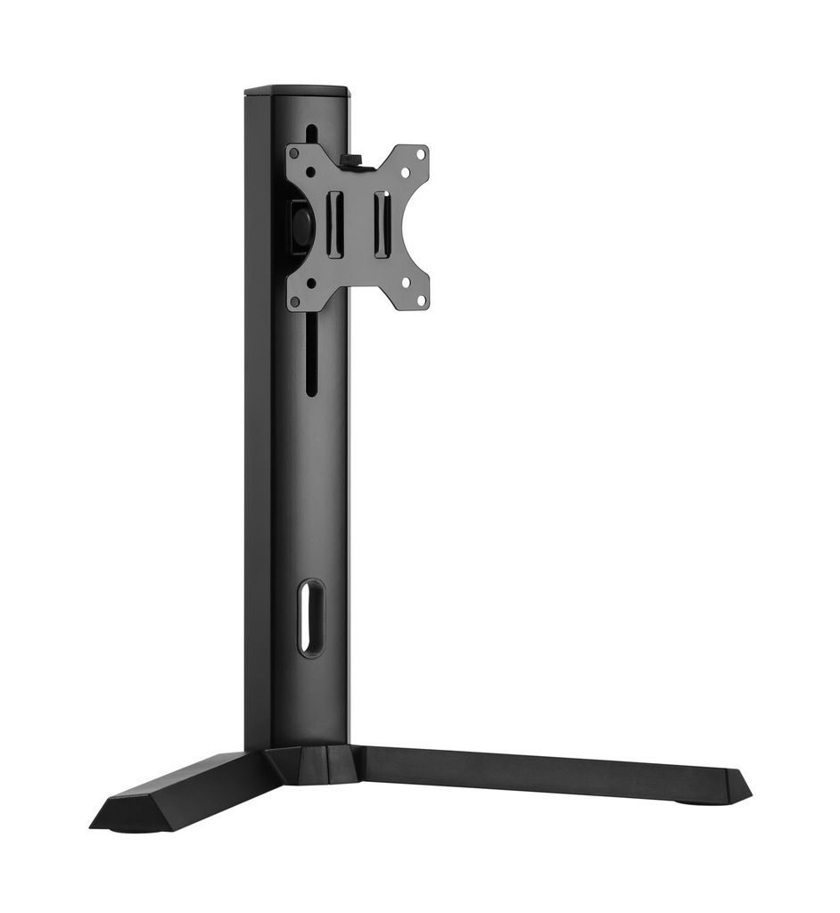 [6956745160063] 6956745160063 Brateck Single Free Standing Screen Classic Pro Gaming Monitor Stand Fit Most 17"-32" Monitor Up to 8kg/Screen--Black Color VESA 75x75/100x100 (LS)