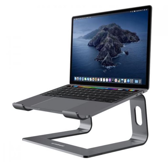 [9346396002688] 9346396002688 mbeat® Stage S1 Elevated Laptop Stand up to 16" Laptop (Space Grey) Material: Aluminium Alloy Product Weight: 0.9 kg