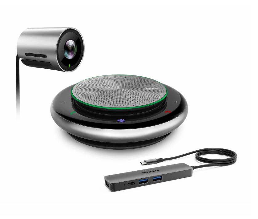 [IPY-UVC30-CP900-BYOD] IPY-UVC30-CP900-BYOD Yealink UVC30-CP900-BYOD Teams Video Conference Kit For Small  Huddle Rooms, UVC30 Camera 4K USB, CP900 Speakerphone, BYOD Box, 2-Year Warranty