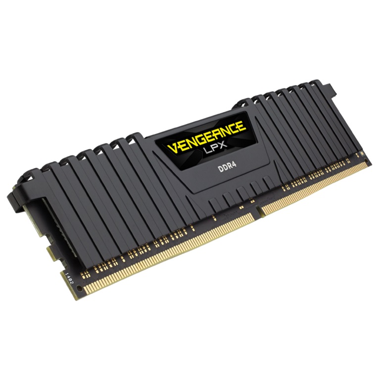 [840006615958] 840006615958 (LS) Corsair Vengeance LPX 32GB (1x32GB) DDR4 3000MHz C16 1.2V XMP 2.0 Desktop Gaming Memory Black