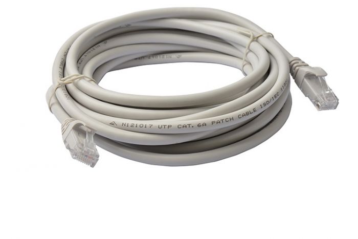 [9420066900099] 9420066900099 8Ware CAT6A Cable 15m - Grey Color RJ45 Ethernet Network LAN UTP Patch Cord Snagless