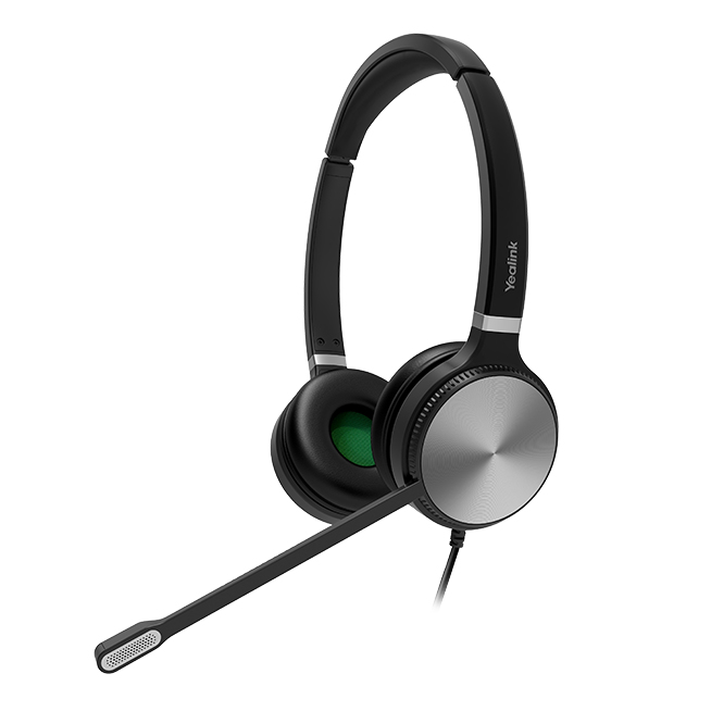 [6938818306448] 6938818306448 Yealink YHS36 Dual Wideband Headset for IP phone, Binaural Ear, RJ9 Headset Jack, Noise-canceling Microphone, Hearing Protection, Leather Ear Cushions