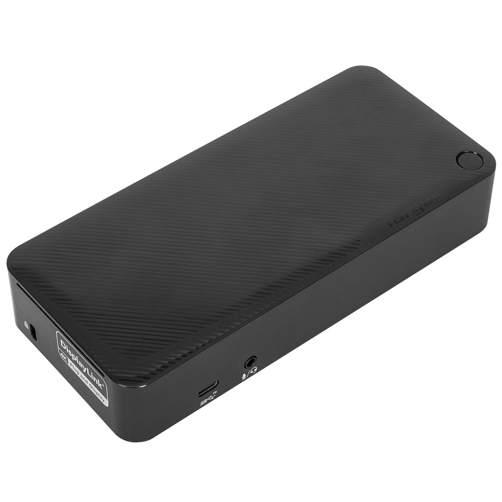 [92636357283] 92636357283 Targus Universal USB-C Dual Video 4K Docking Station with 100W Power Delivery 2x4K UHD@60Hz 2xHDMI2.0 2xDP USB-C 4xUSB-A GLAN Audio Combo ~DOCK190AUZ