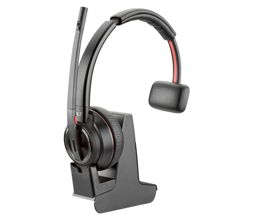 [5033588052661] 5033588052661 Plantronics/Poly Savi 8210 UC Headset, USB-A, Mono, DECT Wireless, great for softphones, crystal clear audio, up to 13 hours talk