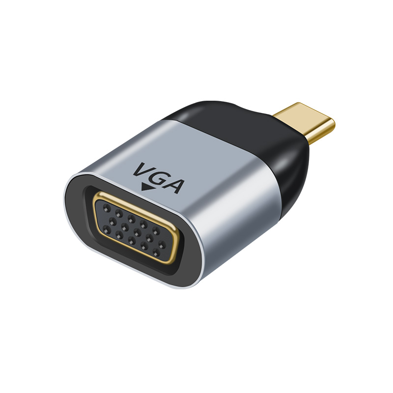 [9320652021040] 9320652021040 Astrotek USB-C to VGA Male to Female Adapter support 1080P@60Hz QXGA QWXGA WUXGA UXGA for iPad Pro Macbook Air Samsung Galaxy MS Surface Dell XPS