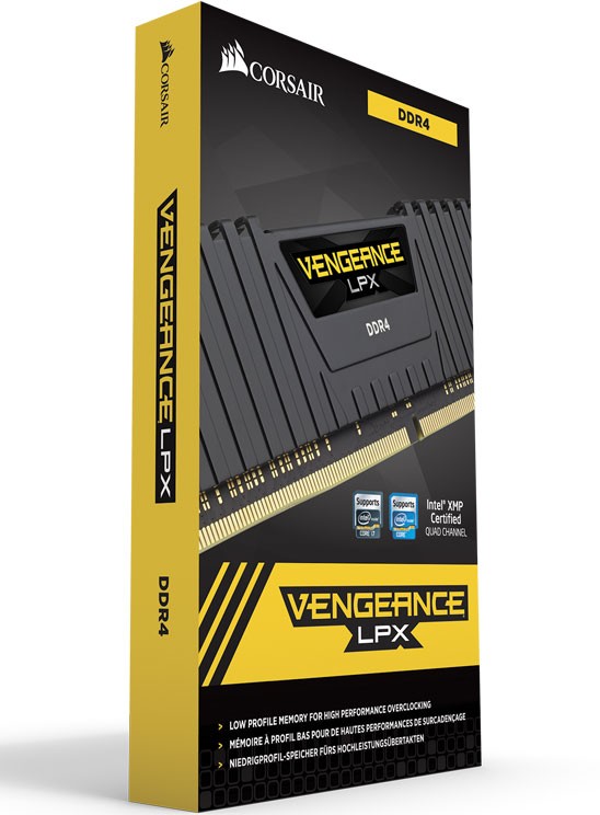 [843591031110] 843591031110 Corsair Vengeance LPX 16GB (2x8GB) DDR4 3200MHz C16 Desktop Gaming Memory Black - AMD Ryzen