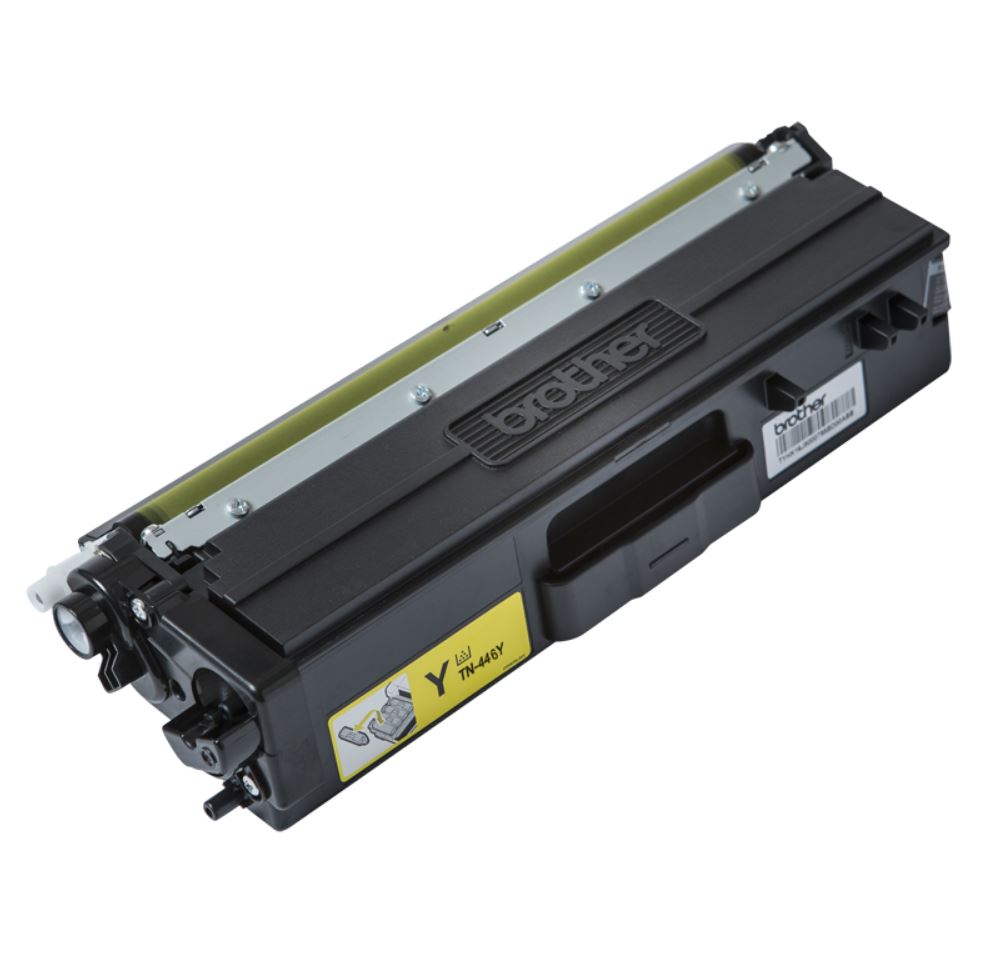 4977766772402 Brother TN-446Y Colour Laser- Super High Yield Yellow- HL-L8360CDW, MFC-L8900CDW - 6,500 Pages