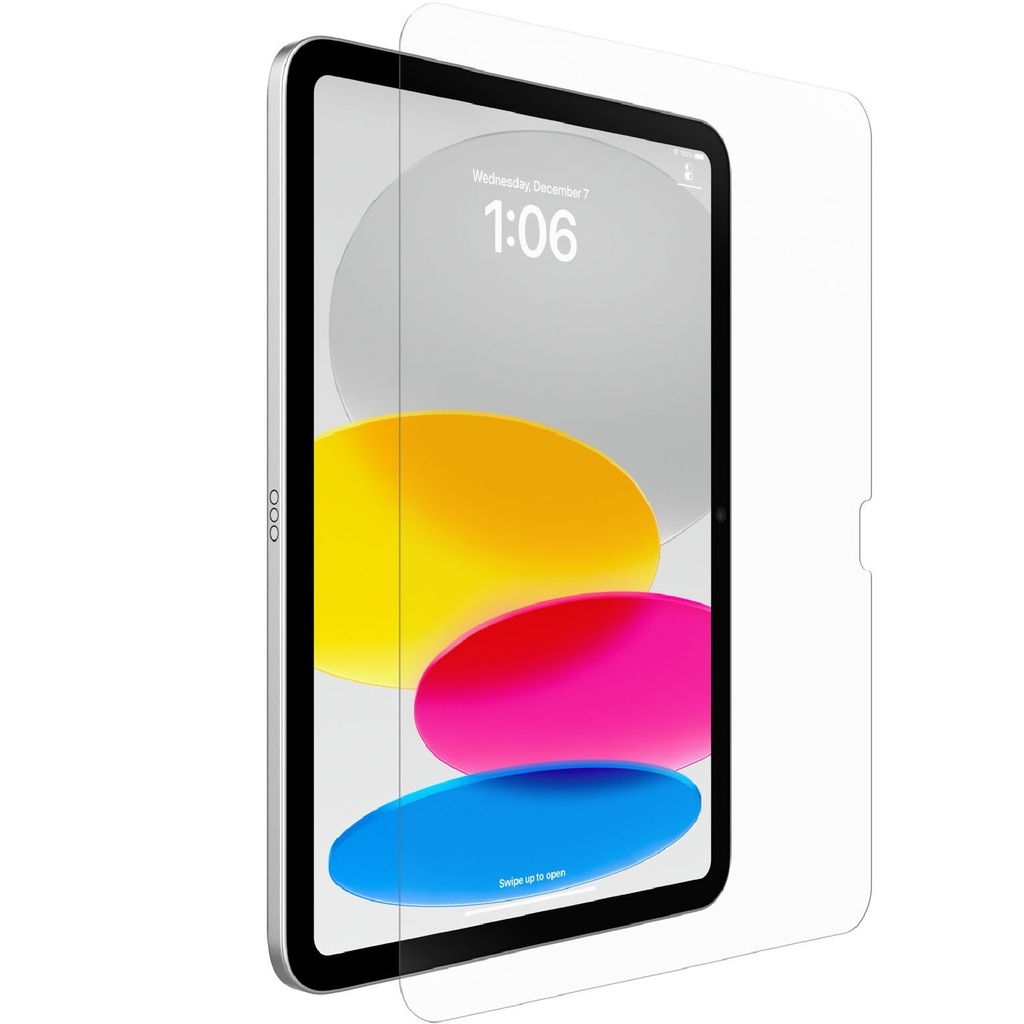 [840262399753] 840262399753 OtterBox Alpha Glass Apple iPad (10.9") (10th Gen) Screen Protector Clear - (77-89962), 3X Anti-Scratch,Survive 3ft Drops,9H Hardness,2 Years Warranty