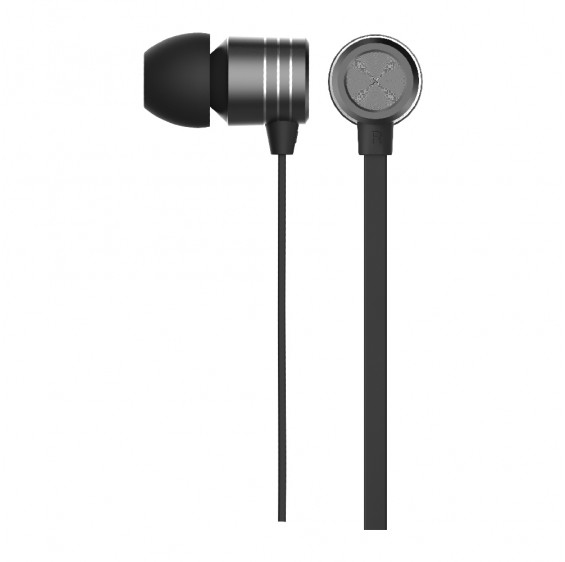 [4895117966075] 4895117966075 Verbatim In-Ear Earphones with Mic  Volume Control - Space Grey 3.5mm Audio