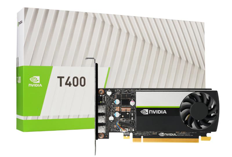 812674025032 Leadtek nVidia Quadro Turing T400 Workstation GPU, 4GB GDDR6, PCI-E 3.0 x16, 384 NVidia CUDA Cores, 3x mDP 1.4, LP Bracket (LS)