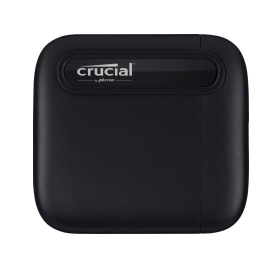[649528901255] 649528901255 Crucial X6 2TB External Portable SSD 540MB/s USB3.2 USB-C USB3.0 Durable Rugged Shock Vibration Proof for PC MAC PS4 PS5 Xbox One Android iPad Pro