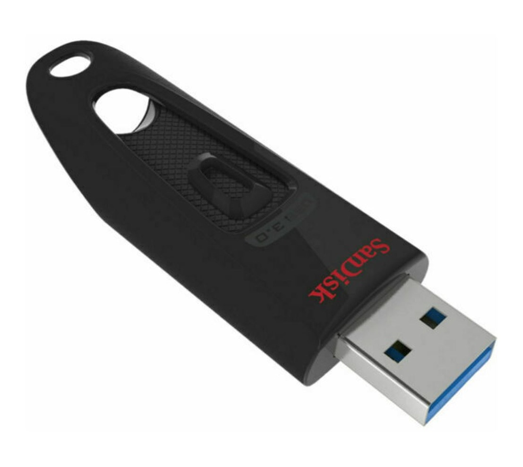 [619659102197] 619659102197 SanDisk Ultra 64GB USB3.0 Flash Drive ~130MB/s Memory Stick Thumb Key Lightweight SecureAccess Password-Protected Retail 5yr Black