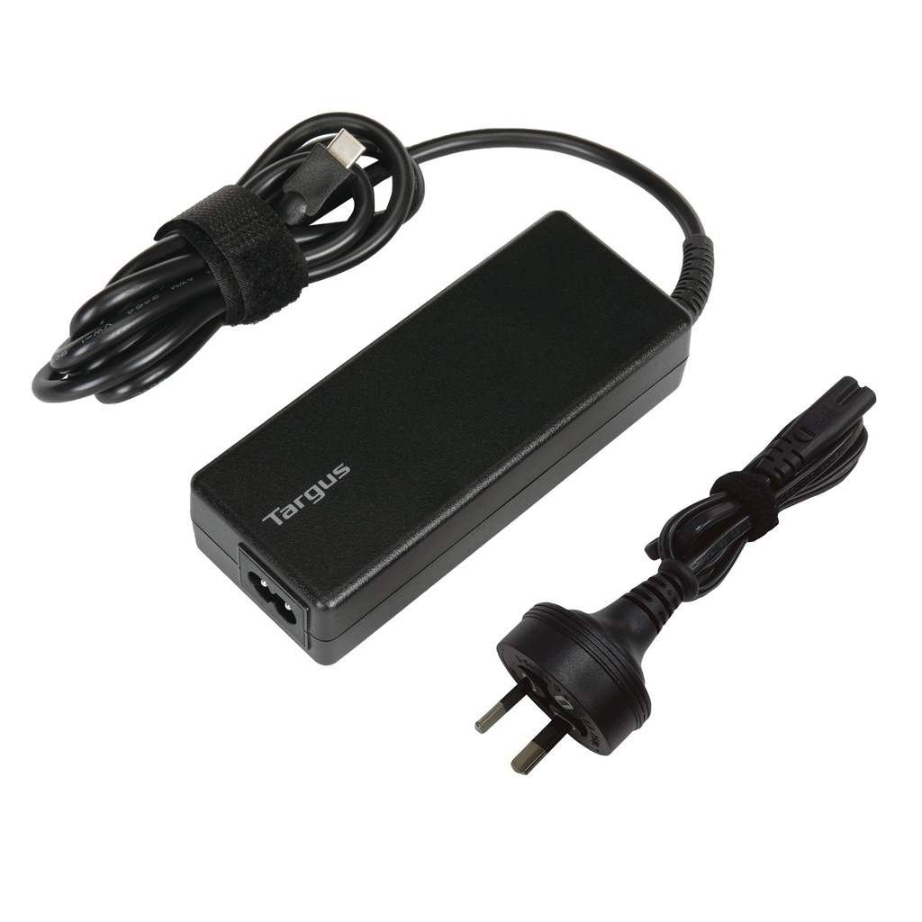 [92636354800] 92636354800 Targus 100W USB-C Charger - Compatible with USB-C Laptops, Tablets, Phones, Built-in Power Adapter, Up to 100W Power Delivery,1.8M Cable, 2YR WTY