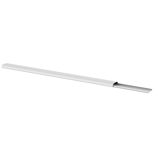 [6956745166188] 6956745166188 Brateck Plastic Cable Cover - 750mm Material: Polyvinyl Chloride(PVC) Dimensions 60x20x750mm - White (LS)