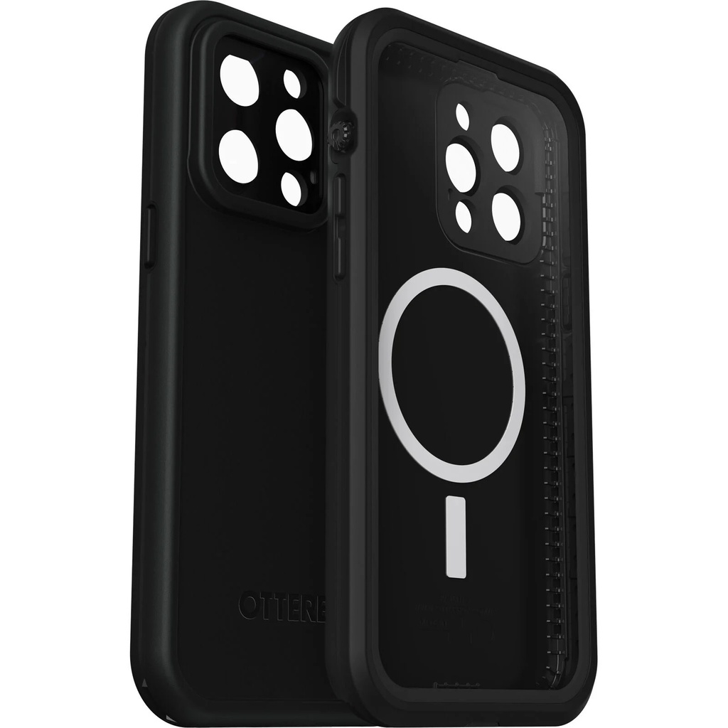 [840304701612] 840304701612 OtterBox FRE Magsafe Apple iPhone 14 Pro Max Case Black-(77-90175),DROP+ 5X Military Standard,2M WaterProof,Built-In Screen Protector,7 Years Warranty