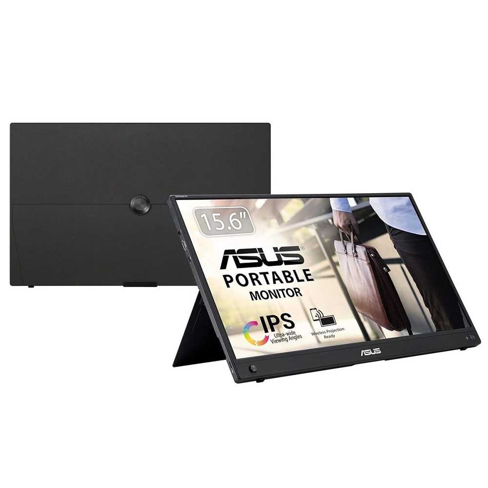 [4711081385127] 4711081385127 ASUS MB16AWP 15.6"  ZenScreen Go Wireless Portable Monitor, Full HD, IPS, USB Type-C, mini HDMI, Built-in battery, Flicker Free, Blue Light Filte
