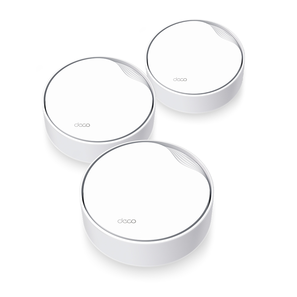 [4897098687918] 4897098687918 TP-Link Deco X50-PoE(3-pack) AX3000 Whole Home Mesh WiFi 6 System with PoE,  574 Mbps at 2.4 GHz + 2402 Mbps at 5 GHz