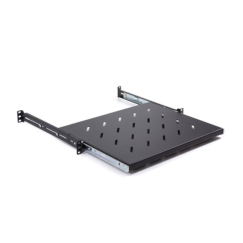 [ACC-SSHELF500] ACC-SSHELF500 LDR Sliding 1U Shelf Recommended for 450mm to 600mm Deep Server Racks, Supports rail to rail depth of 365mm to 500mm