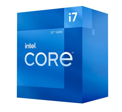[5032037237826] 5032037237826 Intel i7 12700F CPU 3.6GHz (4.9GHz Turbo) 12th Gen LGA1700 12-Cores 20-Threads 25MB 65W Graphic Card Required Retail Box Alder Lake with fan