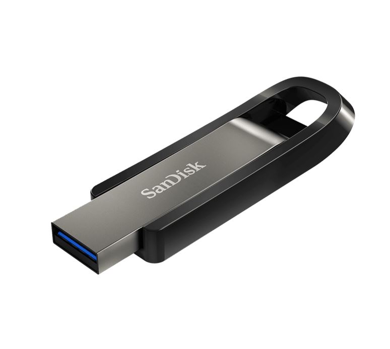[619659182748] 619659182748 SanDisk 256GB Extreme GO USB3.2 Metal  Flash Drive USB-A 400MB/s SecureAccess™ encryption software2 Lifetime Lifetime Warranty Black