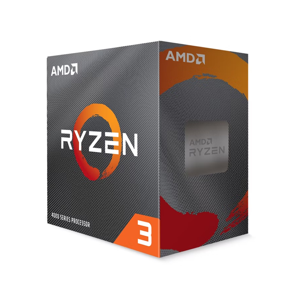 [730143314060] 730143314060 AMD Ryzen 3 4100, 4-Core/8 Threads UNLOCKED, Max Freq 4.00GHz, 6MB Cache Socket AM4 65W, With Wraith Stealth (AMDCPU)