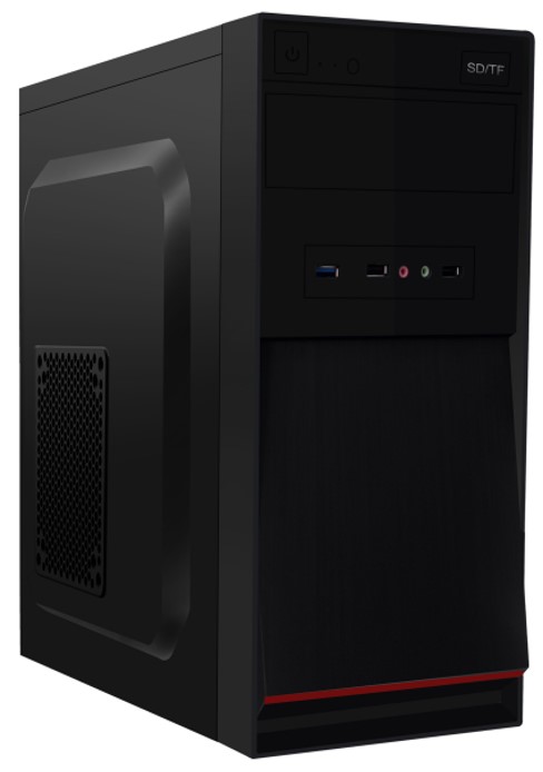 [CAA1-301B-500] CAA1-301B-500 Aywun 301 Business  Office mATX with 500w PSU. 1x 5.25", 24PIN ATX, 8PIN EPS, 1x USB3, 2x USB 2.0,  Front HD Audio. 2 Yrs Warranty. (LS)