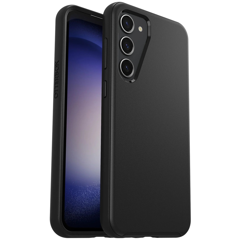 [840304713042] 840304713042 OtterBox Symmetry Samsung Galaxy S23+ 5G (6.6") Case Black - (77-91122), Antimicrobial, DROP+ 3X Military Standard, Raised Edges, 7 Years Warranty