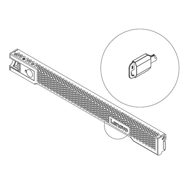 [889488512287] 889488512287 LENOVO ThinkSystem SR630 V2/SR645 Security Bezel v2