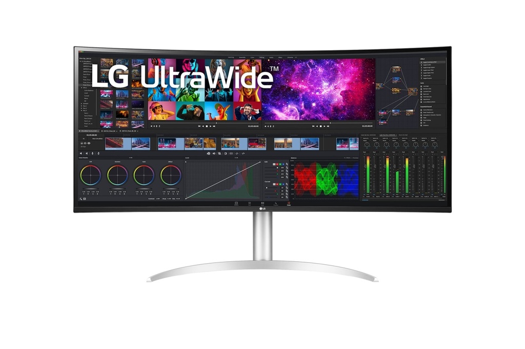 [8806091578174] 8806091578174 LG 39.7'' Nano-IPS 5K Curved UltraWide™ 5K  2K (5120 x 2160) HDR10, Thunderbolt 4, DP, HDMI, USB 3.0 Hub. Supreme Display Monitor (LS)