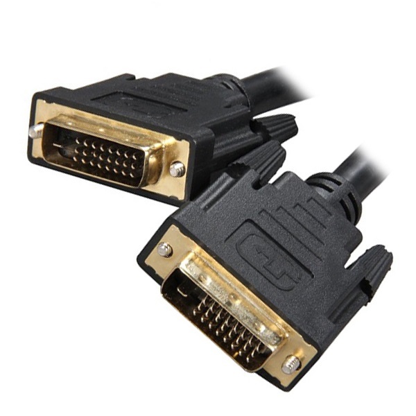 [9341756009062] 9341756009062 8Ware DVI-D Dual-Link Cable 2m - Male to Male 25-pin 28 AWG for PS4 PS3 Xbox 360 Monitor PC Computer Projector DVD