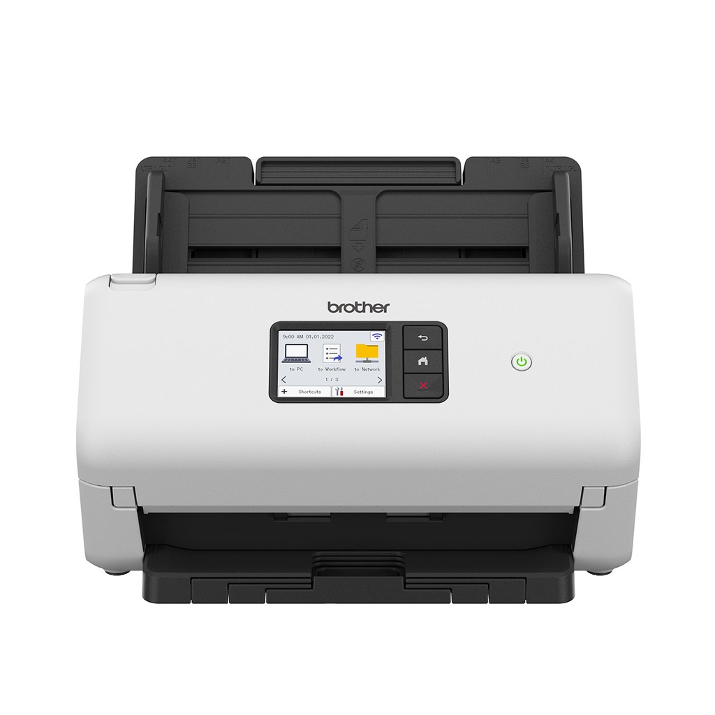 [4977766814607] 4977766814607 Brother ADS-3300W  ADVANCED DOCUMENT SCANNER (40PPM) network scanner, w/ 7.1cm touchscreen LCD  WiFi (2.4G)