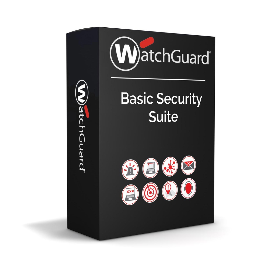 [NWG-WGT49343] NWG-WGT49343 WatchGuard Basic Security Suite Renewal/Upgrade 3-yr for Firebox T45-CW