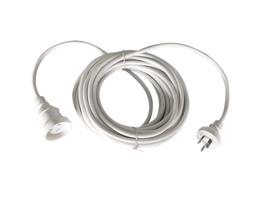 [9341756016398] 9341756016398 8Ware 10m AU Main Power Extension Cord Cable Lead 240V 3-Pin Male to Female