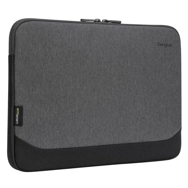 [92636344917] 92636344917 Targus 13-14" Cypress EcoSmart Sleeve Bag  for Laptop Notebook Tablet - Fits 13" 13.3" 14", Made with 3 Recycled Water Bottles - Grey