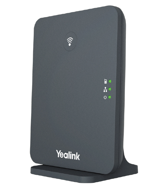 [6938818307254] 6938818307254 Yealink W70B Wireless DECT IP Base Station for Small and Medium-Sized Businesses, Pairing with up to 10 W73H/W57R/W59R, Up to 20 Simultaneous Calls